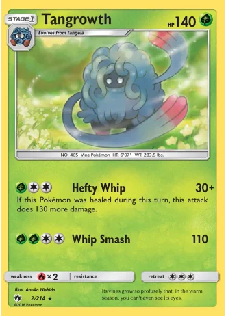 Tangrowth #2/214 — Lost Thunder