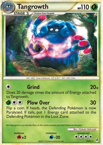 Tangrowth #34/95 — Call of Legends