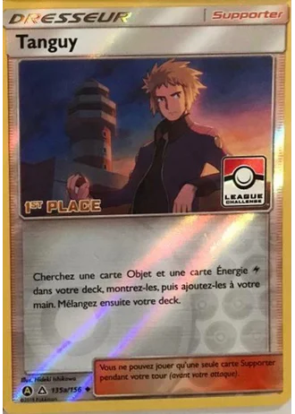 Tanguy #135a — Cartes alternatives A jaune