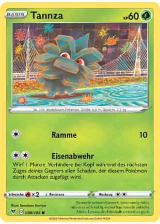 Tannza #8/185 — Farbenschock