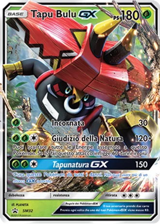 Tapu Bulu GX SM32 — Sole e Luna Promos
