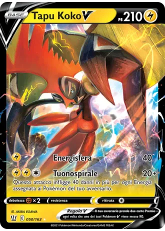 Tapu Koko V #50/163 — Stili di Lotta