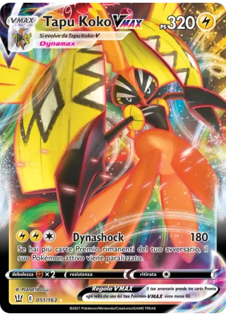 Tapu Koko VMAX #51 — Stili di Lotta