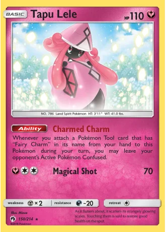Tapu Lele #150/214 — Lost Thunder