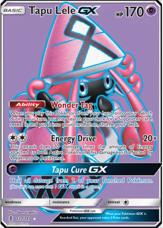 Tapu Lele GX #137/145 — Guardians Rising