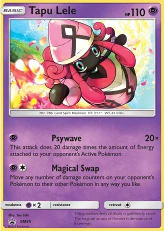 Tapu Lele SM45 — Sun & Moon Promos