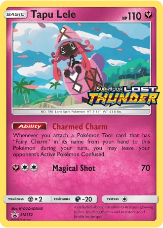 Tapu Lele (STAFF) SM152 — Sun & Moon Promos