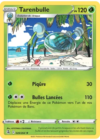 Tarenbulle #20/264 — Poing de Fusion