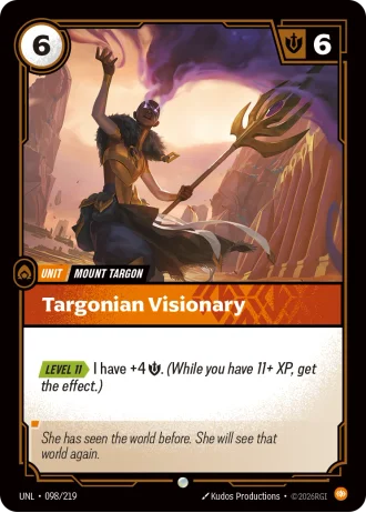Targonian Visionary #098/219 — Unleashed
