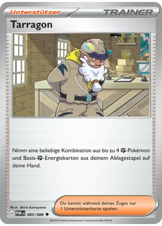 Tarragon #085/88 — Optimale Ordnung