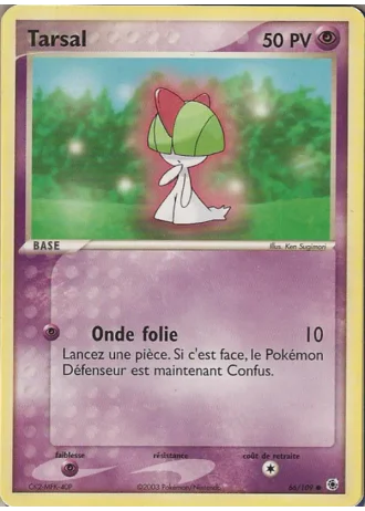 Tarsal #66/109 — EX Rubis & Saphir