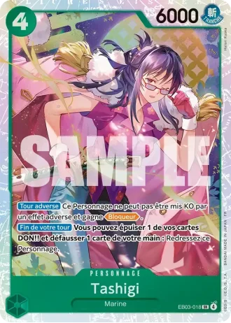 Tashigi (EB03-018) — ONE PIECE Heroines Edition (EB03)