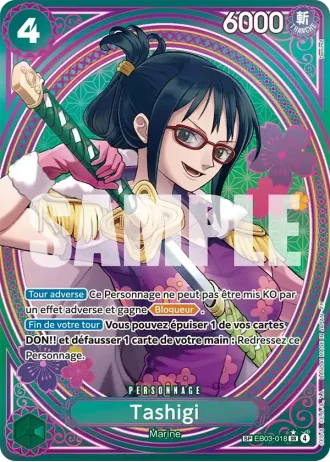 Tashigi (EB03-018) (Special Rare) — ONE PIECE Heroines Edition (EB03)