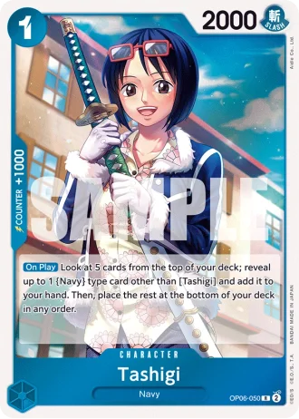 Tashigi (OP06-050) — Wings of the Captain (OP06)