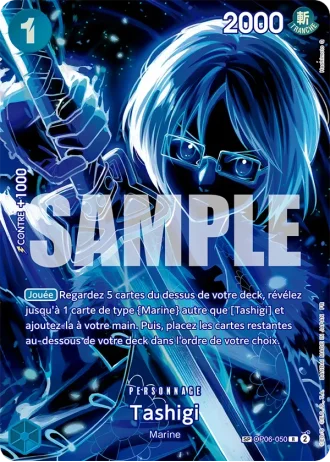Tashigi (OP06-050) (Special Rare) — l'Héritage du Maître (OP12)