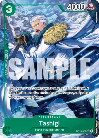 Tashigi (OP10-032) (Alternative Art) — Sang Royal (OP10)