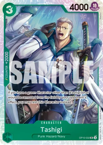 Tashigi (OP10-032) (Reprint) — One Piece Card The Best Vol.2(PRB02)