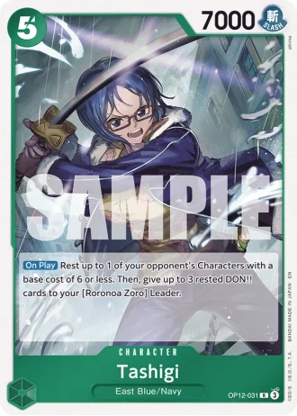 Tashigi (OP12-031) — Legacy of the Master (OP12)