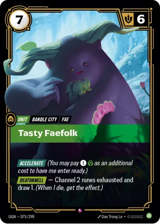Tasty Faefolk #075/298 — Origins