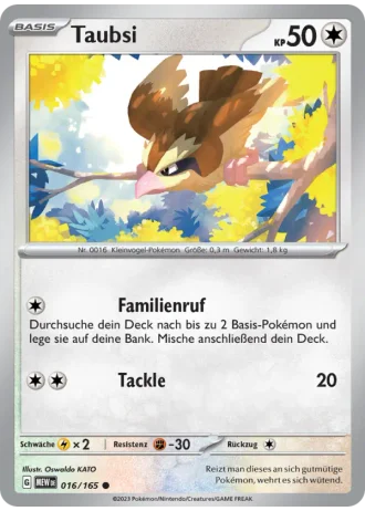 Taubsi #016/165 — 151