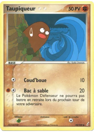 Taupiqueur #50 — EX Gardiens de Cristal