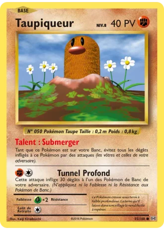 Taupiqueur #55/108 — Évolutions
