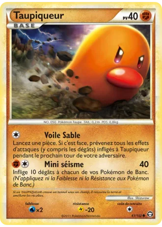 Taupiqueur #61/102 — Triomphant