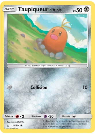 Taupiqueur d’Alola #121 — Alliance Infaillible