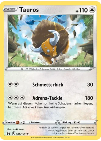 Tauros #106/159 — Zenit der Könige