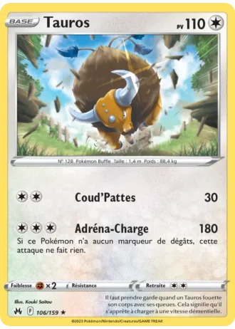 Tauros #106/159 — Zénith Suprême