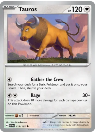Tauros #128/165 — 151