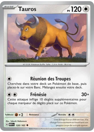 Tauros #128/165 — 151