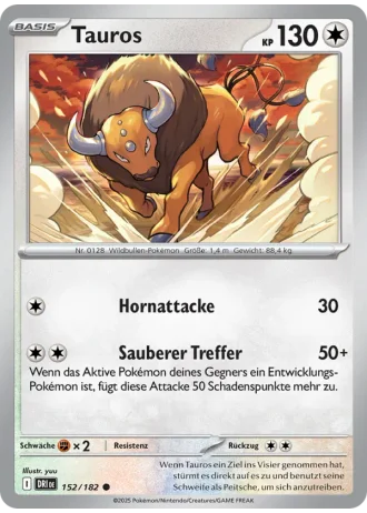 Tauros #152/182 — Ewige Rivalen