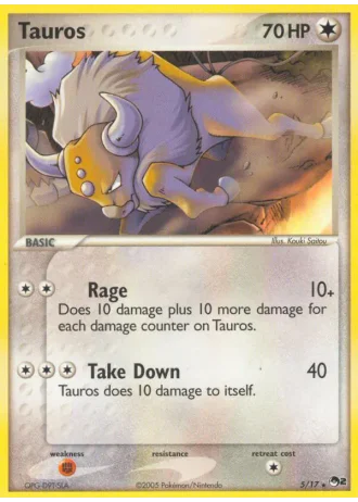 Tauros #5/17 — POP Series 2