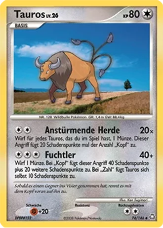 Tauros #74/146 — Erwachte Legenden