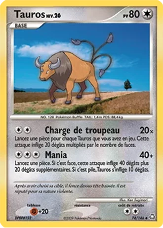 Tauros #74/146 — Éveil des Légendes
