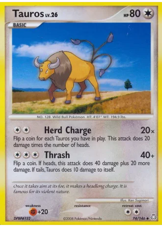 Tauros #74/146 — Il Risveglio dei Miti