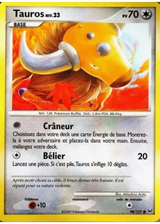 Tauros #98/127 — Platine