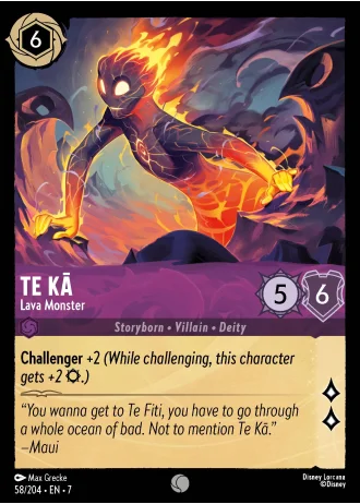 Te Kā - Lava Monster #58/204 — Archazia's Island