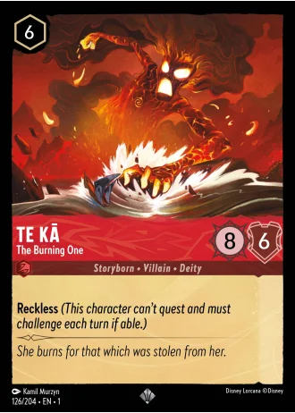 Te Kā - The Burning One #126/204 — The First Chapter