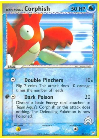 Team Aqua's Corphish #26 — Team Magma vs Team Aqua