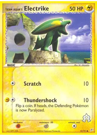 Team Aqua's Electrike #52 — Team Magma vs Team Aqua