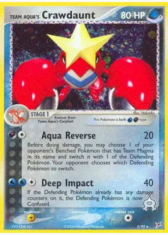 Team Aquas Krebutack #2 — EX Team Magma vs Team Aqua