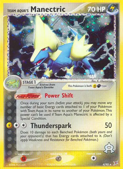 Team Aqua's Manectric #4 — World Championships 2004