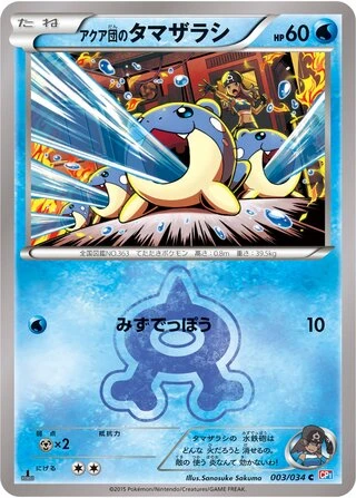 Team Aqua's Spheal #3 — Magma Gang vs Aqua Gang: Double Crisis