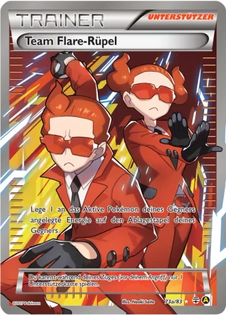 Team Flare-Rüpel #73a/83 — Generationen