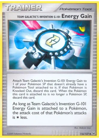 Team Galactic's Invention G-101 Energy Gain #116/71 — World Championships 2009