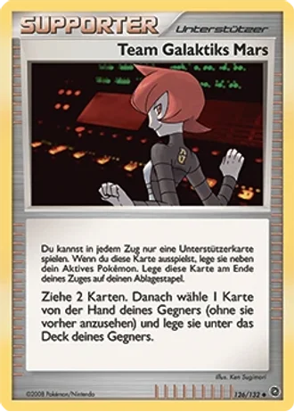 Team Galaktiks Mars #126/132 — Rätselhafte Wunder