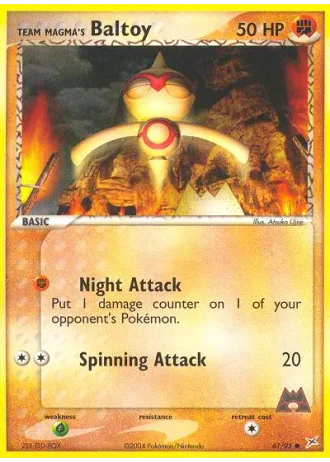 Team Magma's Baltoy #61 — Team Magma vs Team Aqua