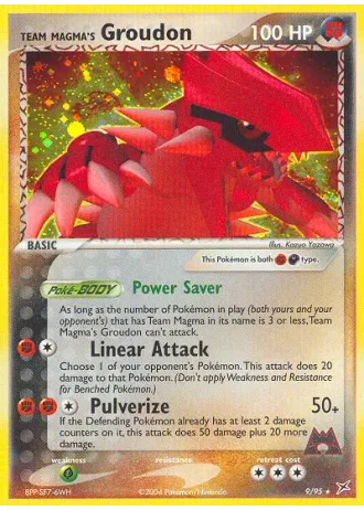 Team Magma's Groudon #9 — Team Magma vs Team Aqua